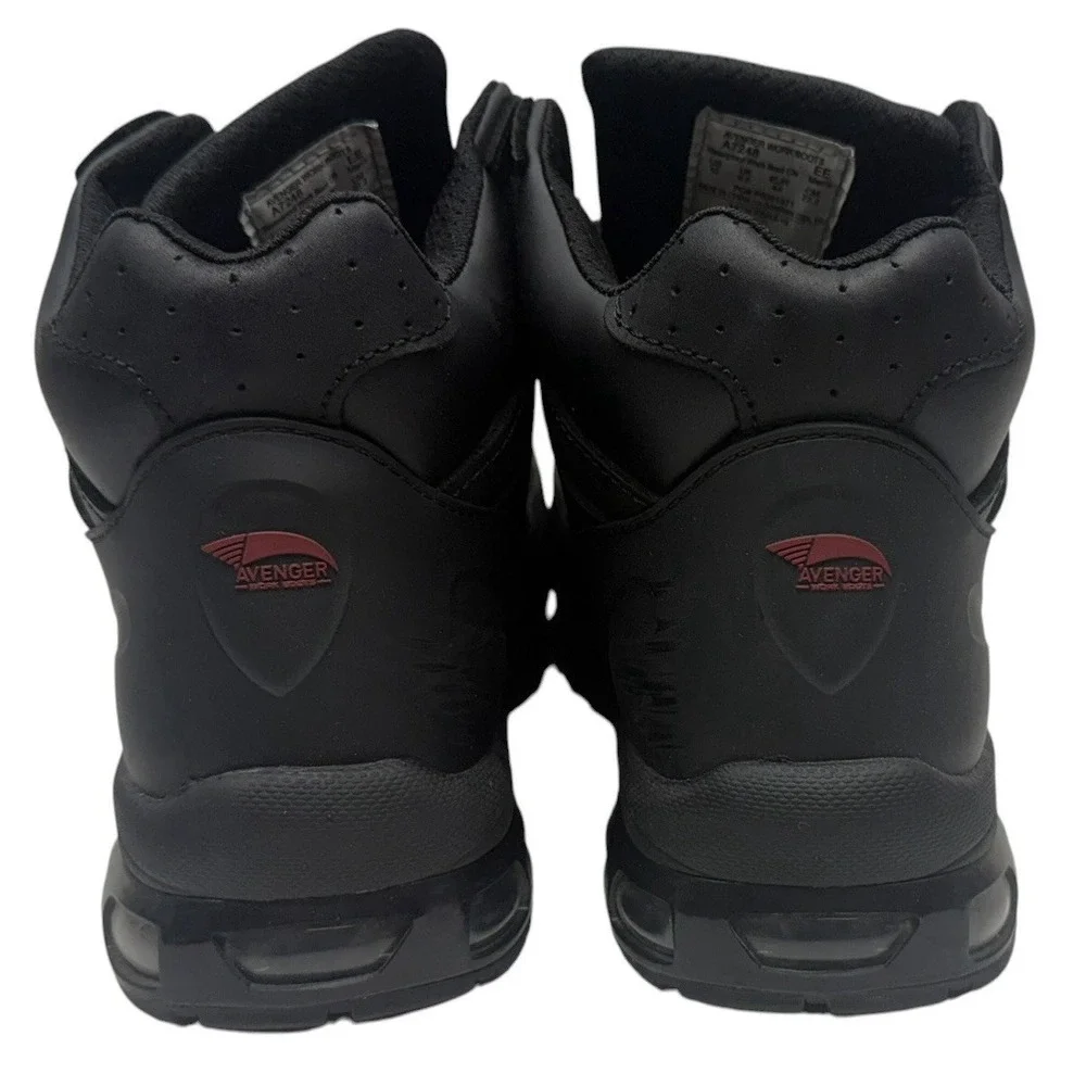 Avenger A7248 Waterproof Work Boots Men's 10EE Carbon Nano‎ Safety Toe Black